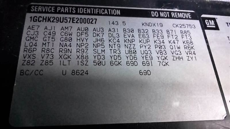Radio Am-fm-stereo-single CD Opt UB0 Fits 05-09 ENVOY 409605