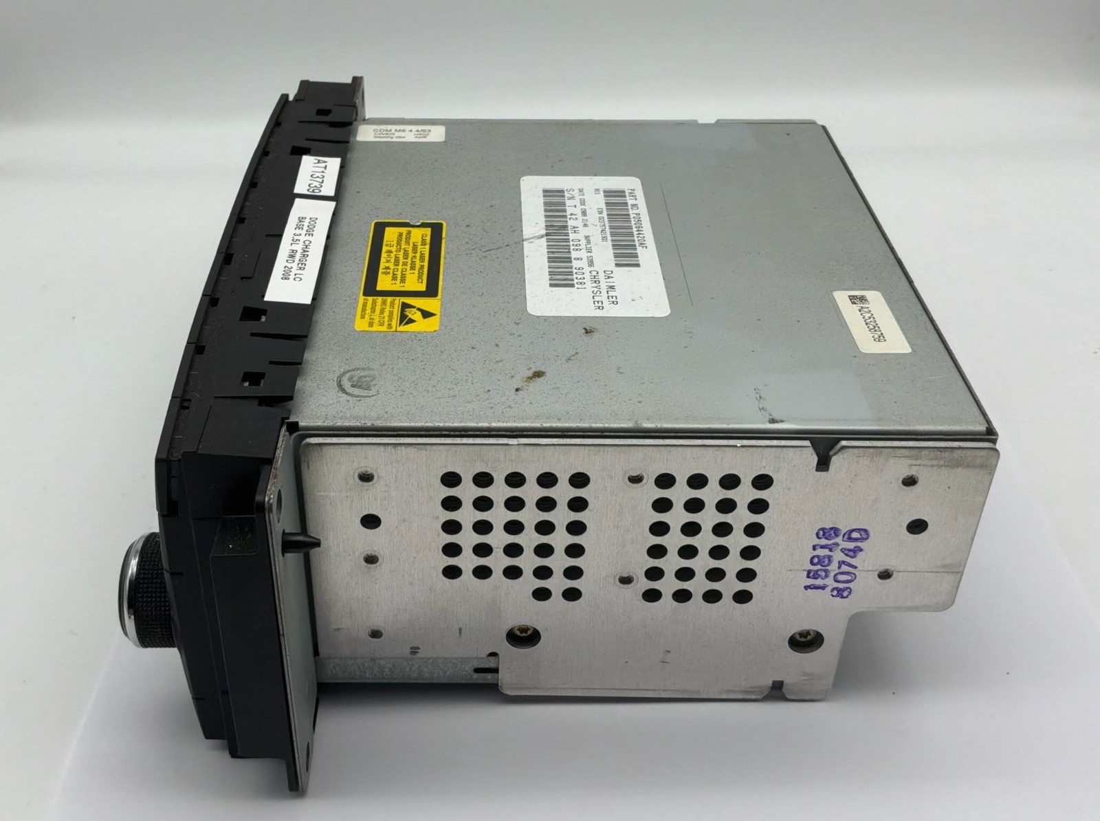 OEM 08-10 Dodge Charger AM FM Radio MP3 Single Disc CD Player Satellite Receiver