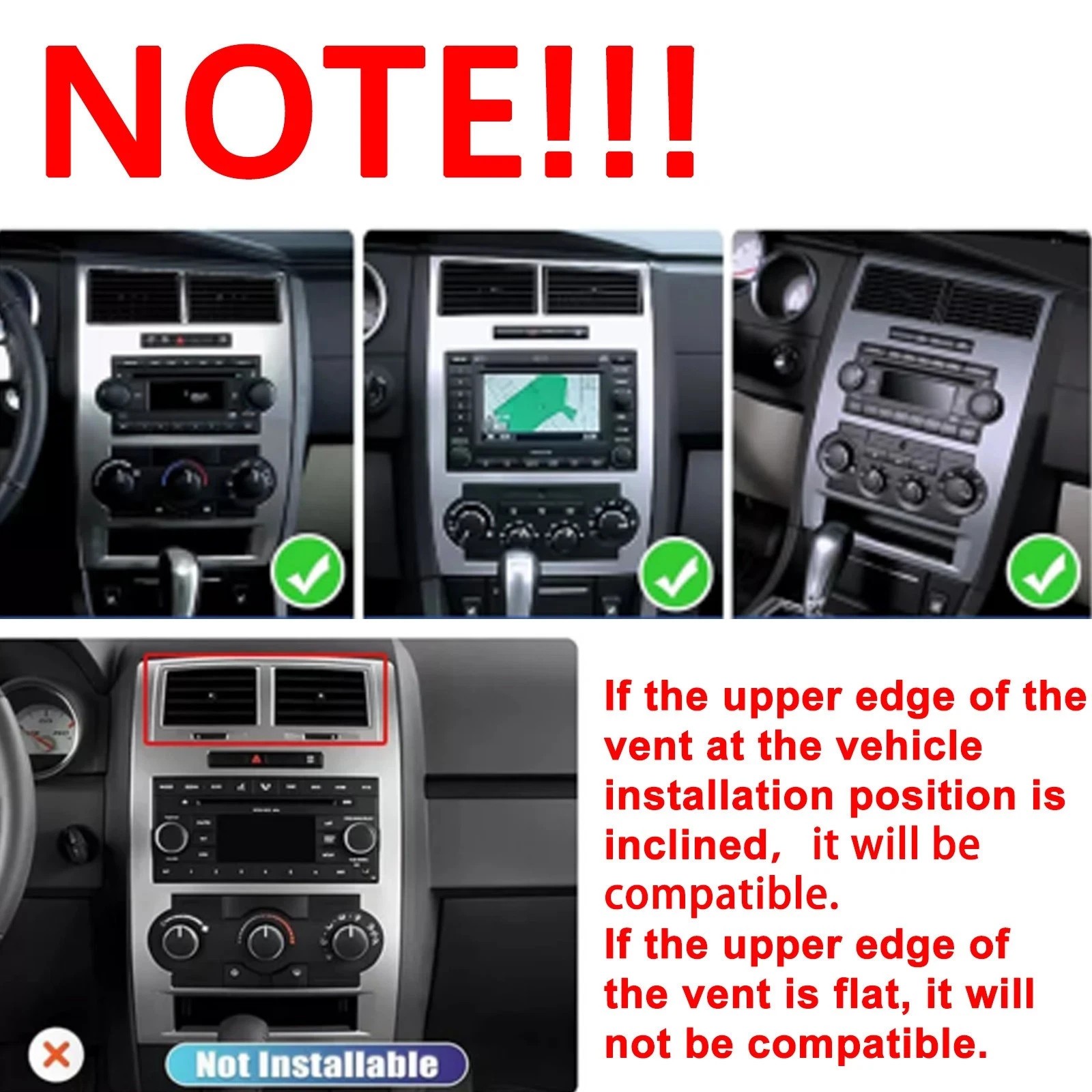 4+64G For Dodge Charger 2006-2007 Android15 CarPlay Car Stereo Radio GPS WIFI