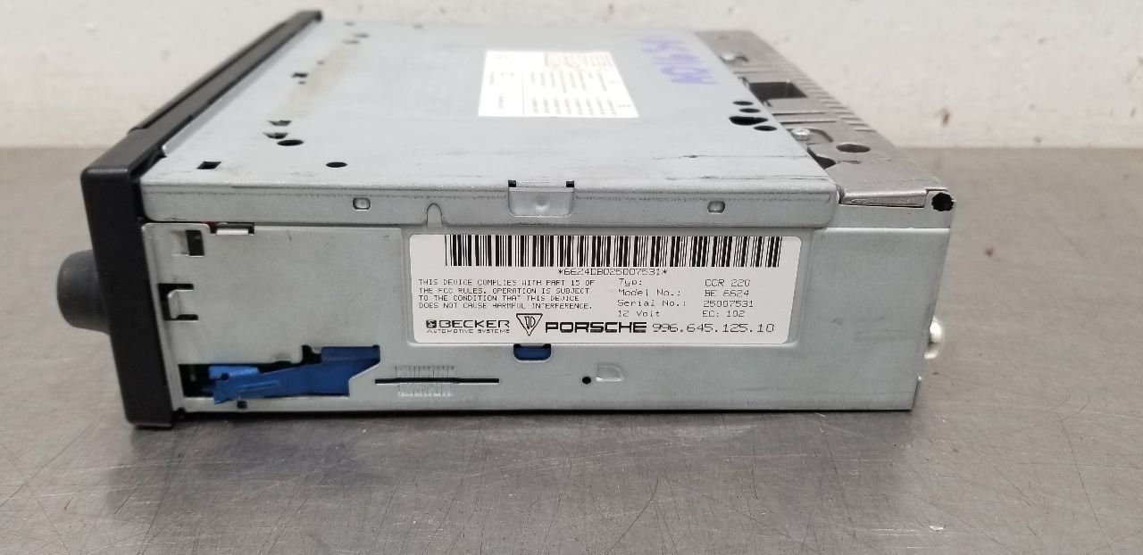 02 PORSCHE 911 996 CR-220 RADIO AUDIO RECEIVER 99664512510