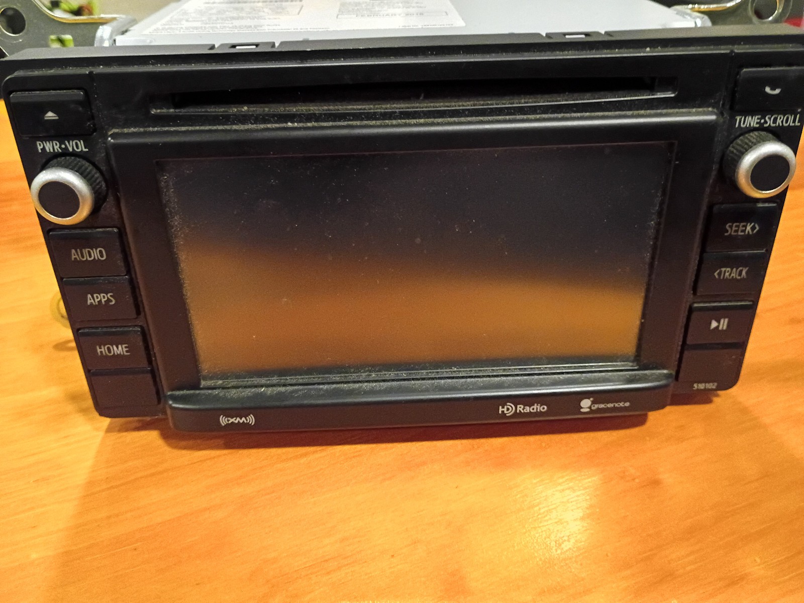 OEM Toyota Tacoma Radio Head Unit Genuine Factory FEB 2016 MODEL 86140-04180