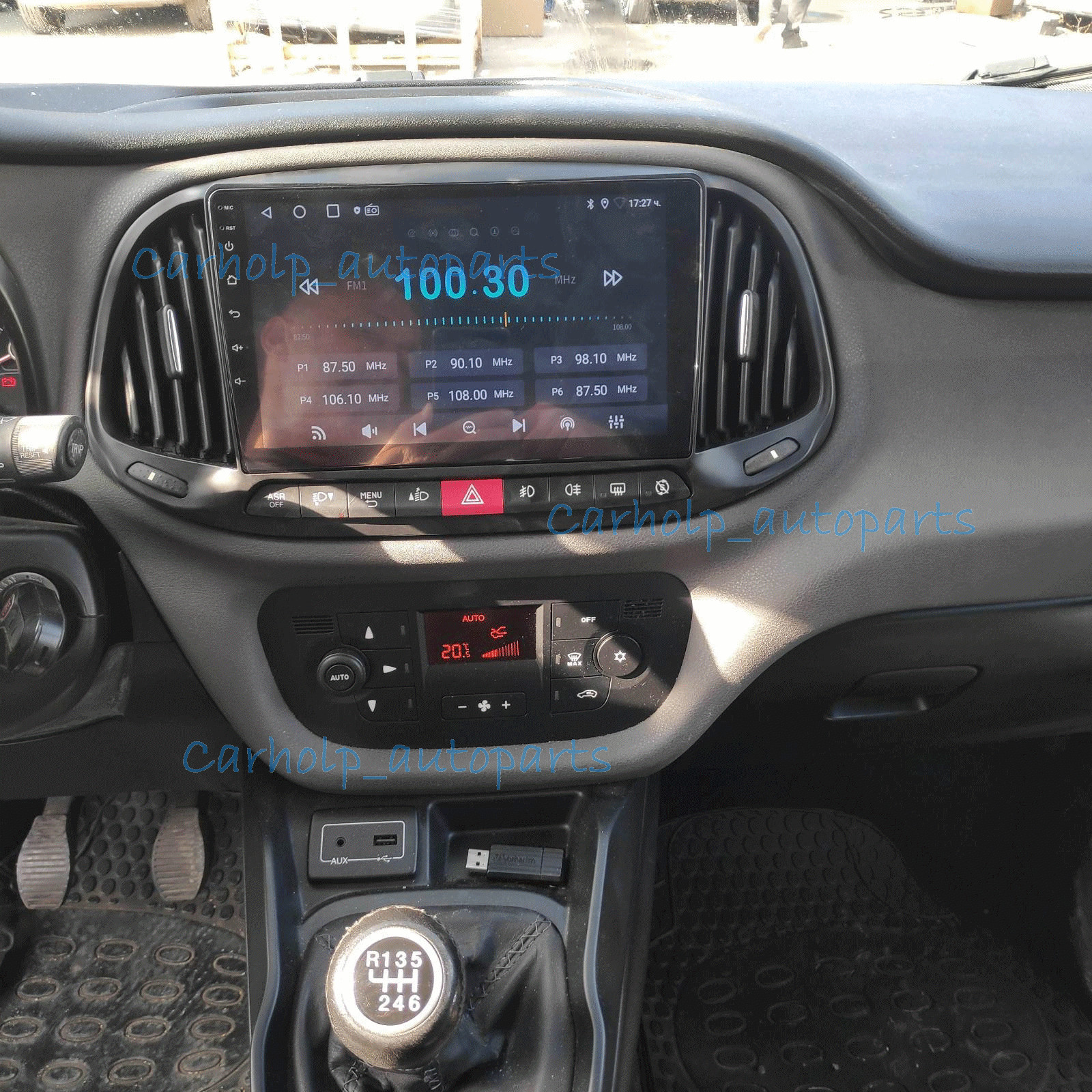 For Dodge Ram ProMaster City 2015-2021 Android 14 Carplay Car Stereo Radio 4+64G