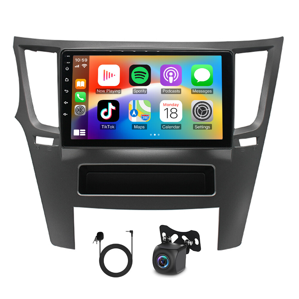 For 2009-2014 Subaru Legacy Outback Android14 4+64G Carplay GPS Car Radio Stereo