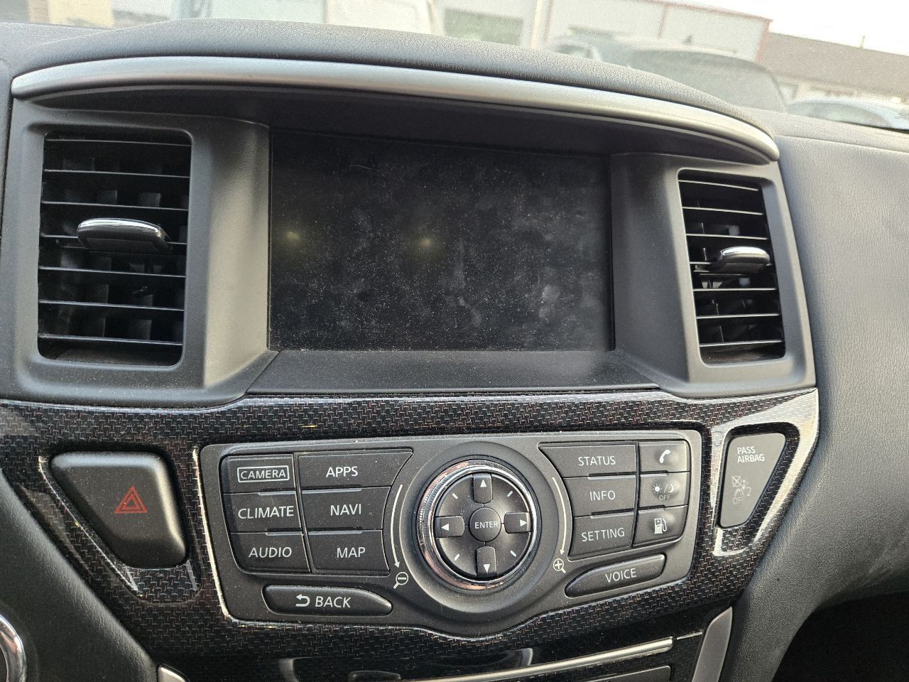 2017-2020 Nissan Pathfinder Radio Receiver without Rear Entertainment System