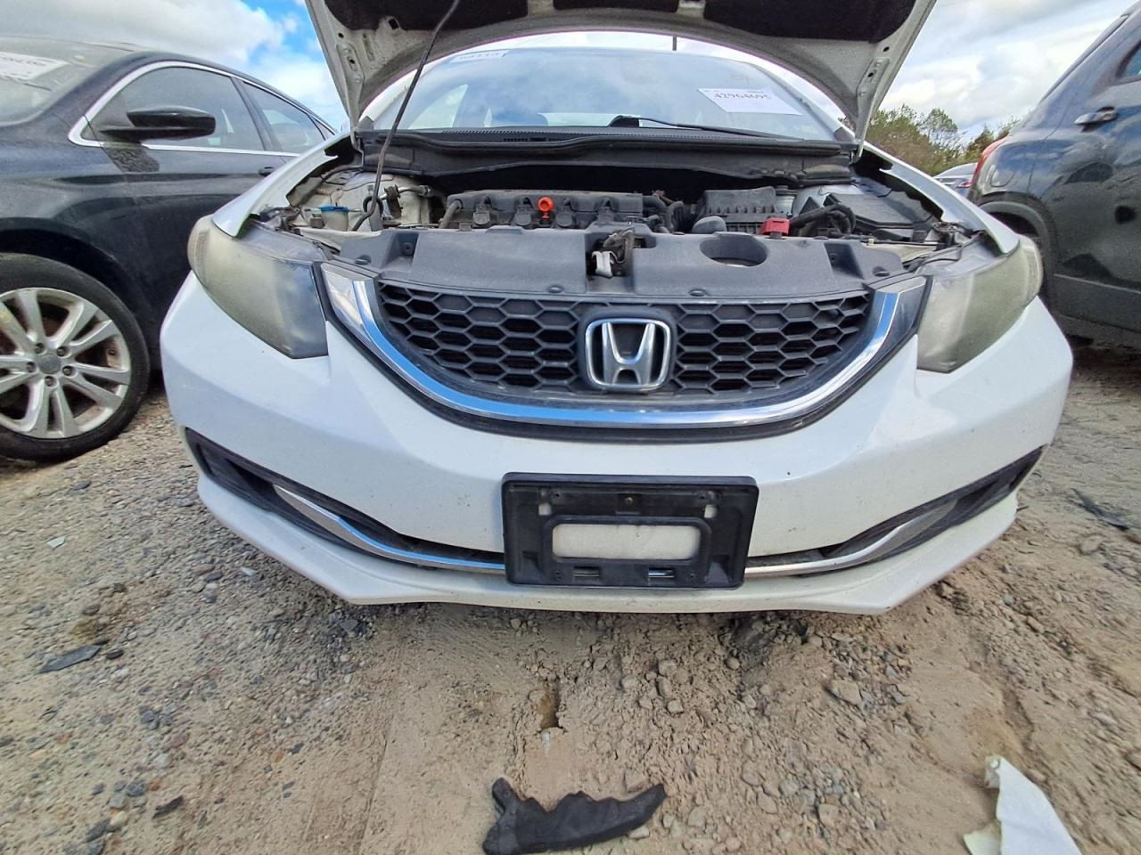 2013 Honda Civic Used Audio Receiver Display AM-FM-CD-MP3 SED 638-59529