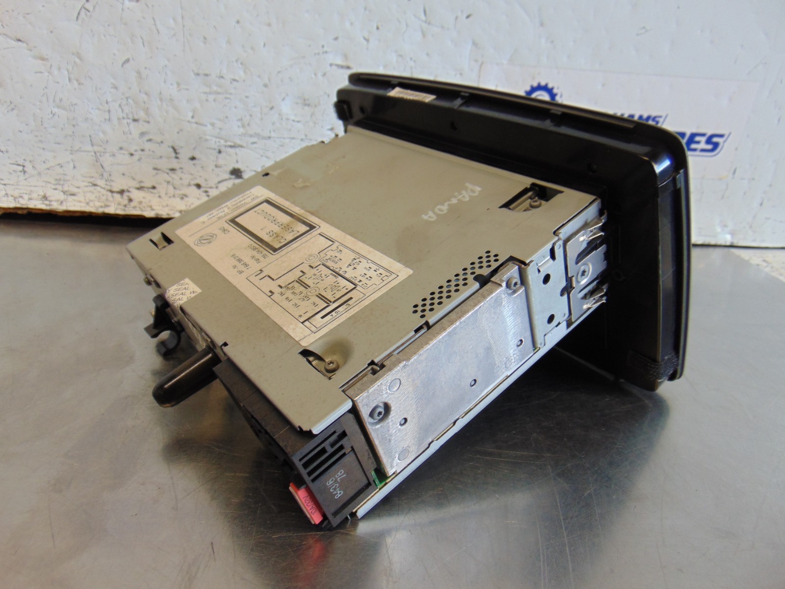 Fiat Panda Stereo Head unit Pre facelift 03-09 Grey 7354349520 + Code