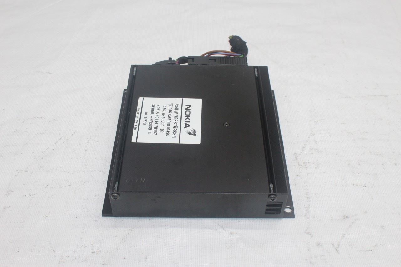 1997 PORSCHE BOXSTER 986 CONV #439 AMPLIFIER W/O DIGITAL NOKIA 4X40W