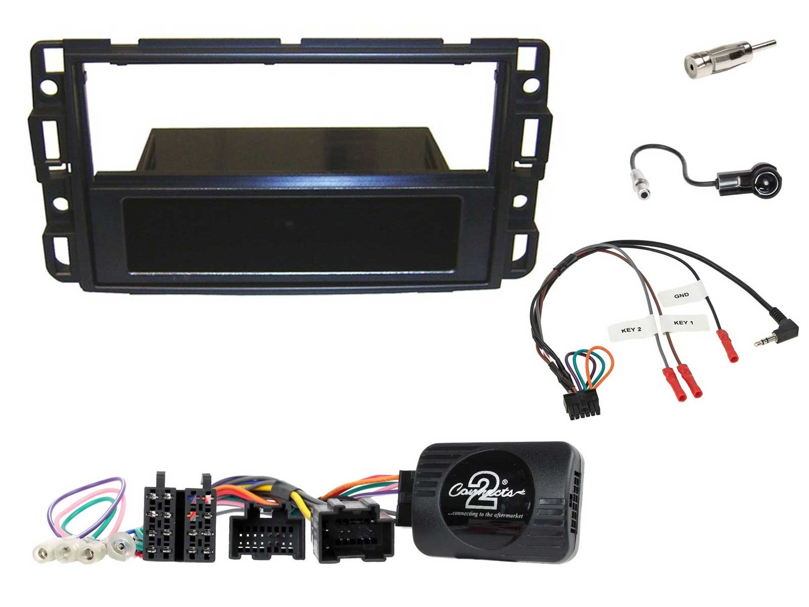 Pioneer MP3 1DIN DAB USB Steering Wheel Car Stereo for Cadillac BLS YSCF 2006-2010