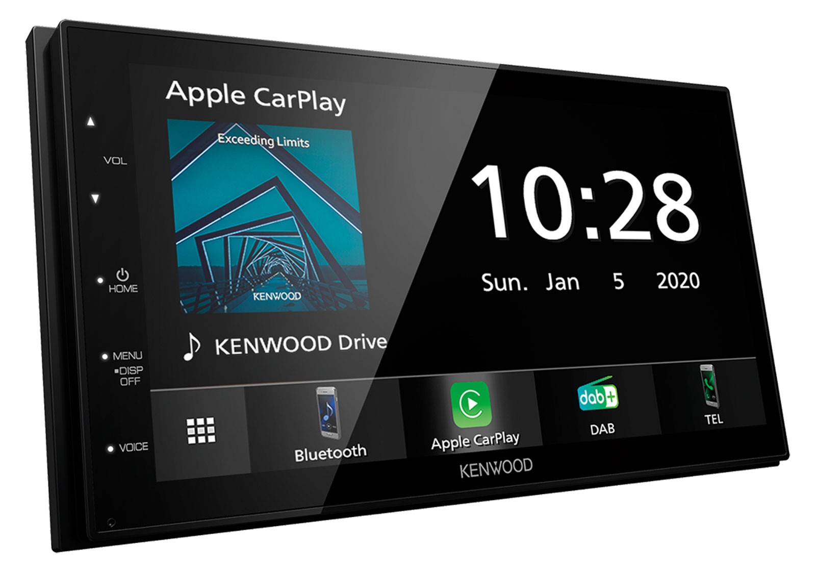 Kenwood Bluetooth MP3 DAB USB 2DIN Car Stereo for VW Caddy Golf 5 6 Jetta 2003 onwards