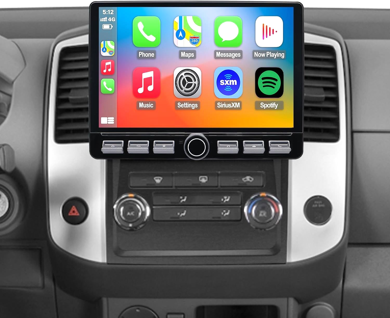 Car Stereo for Nissan Frontier & Xterra 2009–2012 Wireless CarPlay/Android Auto