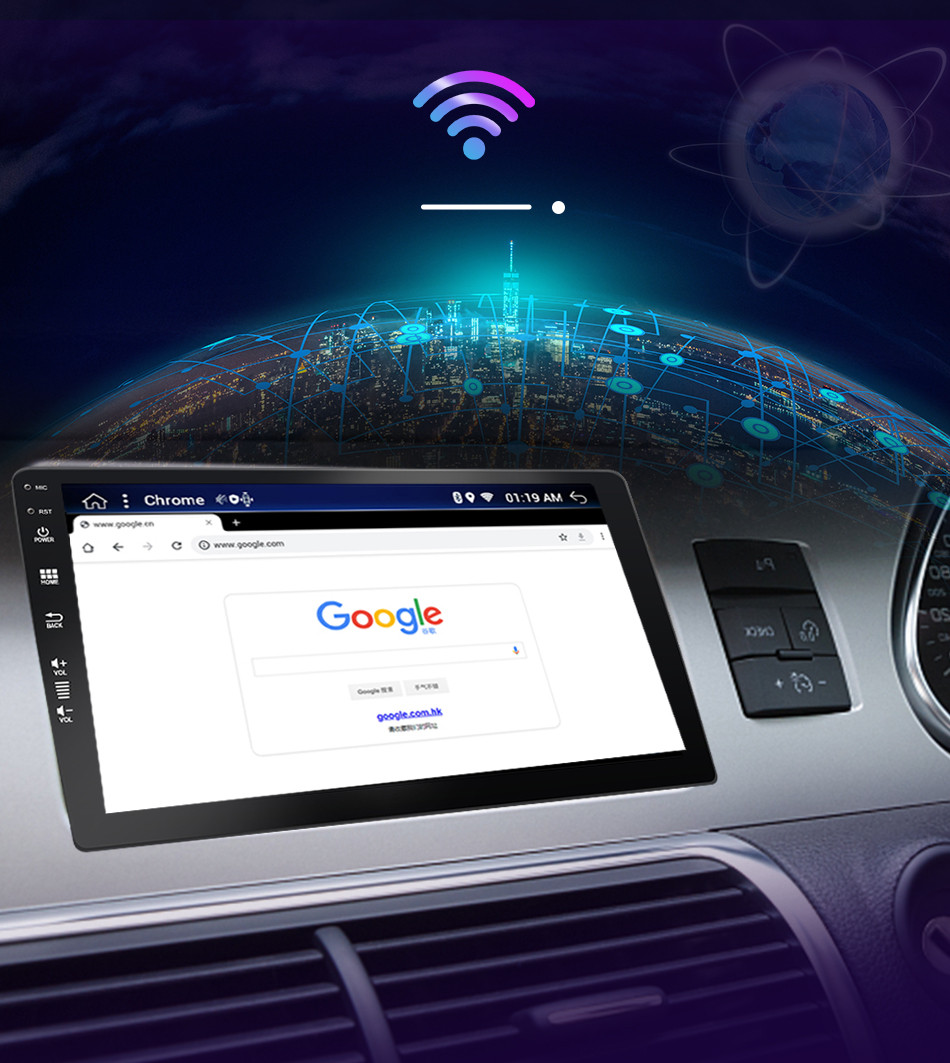 9″ Android 14 Head Unit Car Radio Stereo In dash Car Play GPS 4GB+64GB 8Core DSP