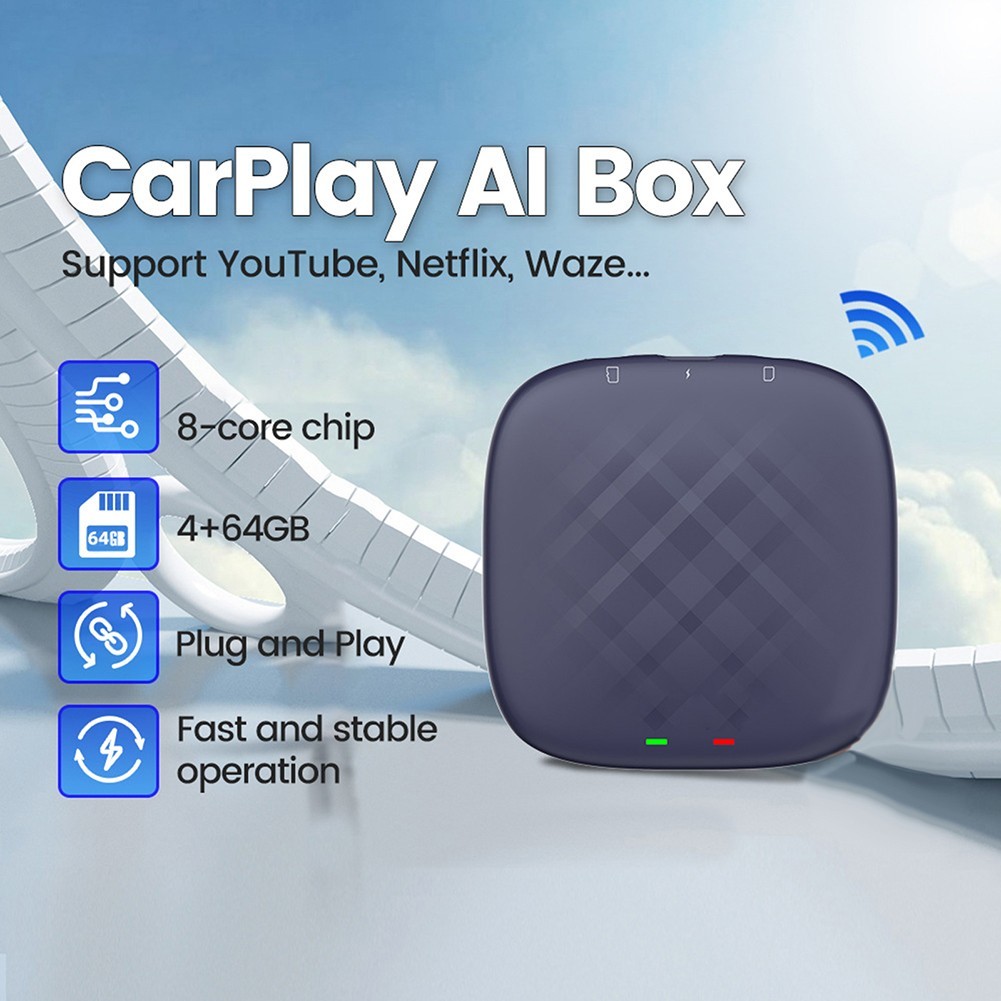 AN Auto Box Wireless GPS 4G + 64G Memory and Split Screen Functionality