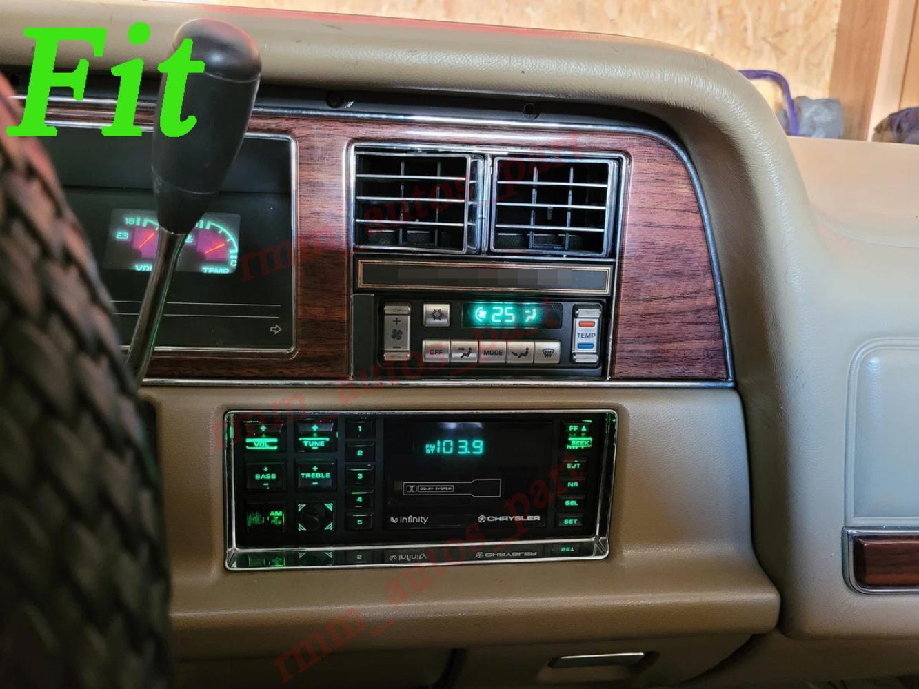 Carplay For 1983-1989 Chrysler Fifth Avenue Android 13.0 Car Stereo Radio WiFi
