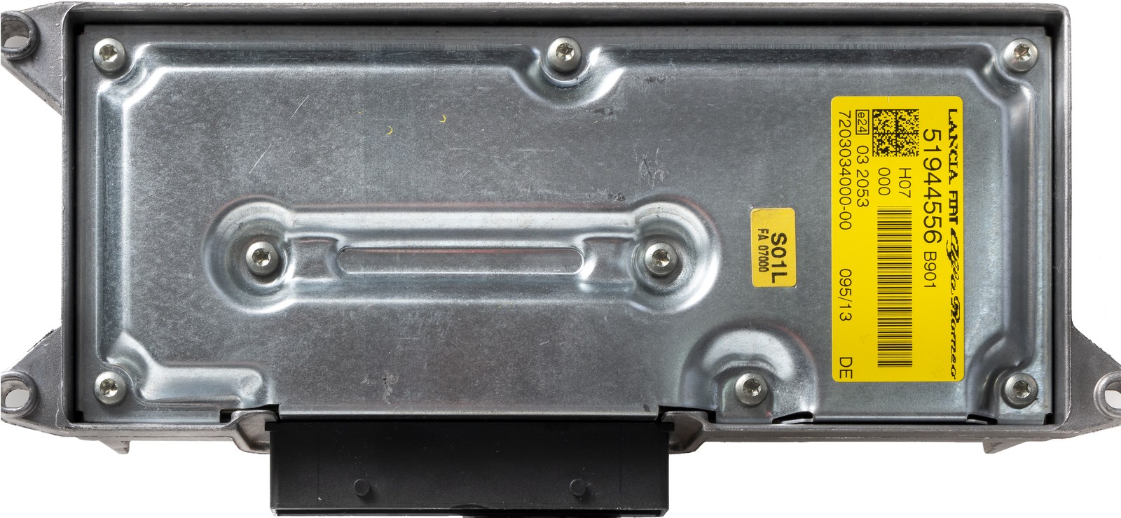 2015 Fiat 500L Trunk-Mounted Radio Audio System Amplifier Model Number 5194-4556