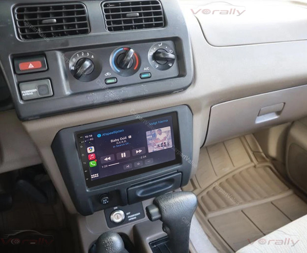 For 1998 1999 2000 Nissan Frontier Apple Carplay Stereo Radio Android 15 Navi BT