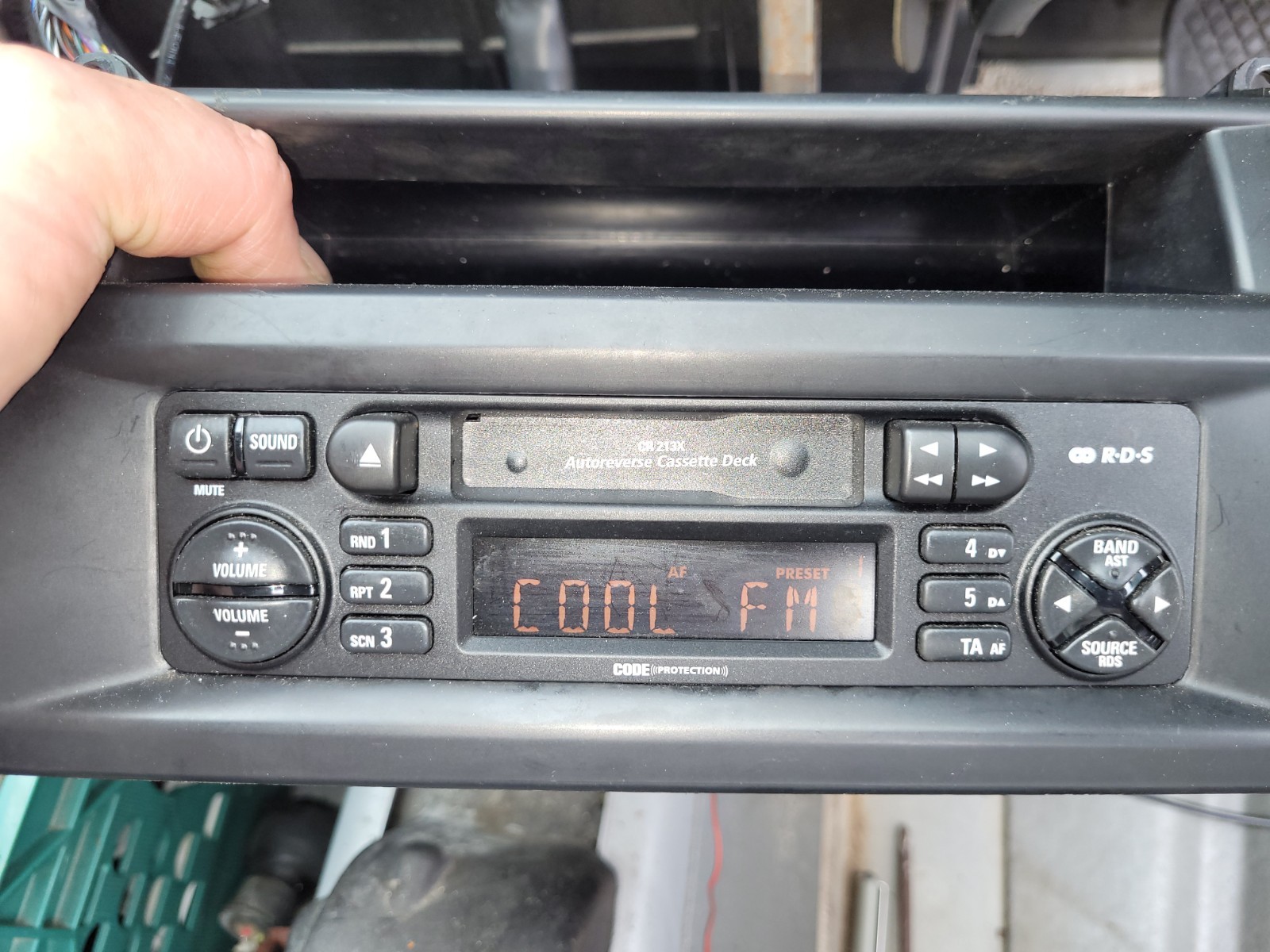Rover Mg Siemens Vdo CR213X tape Player