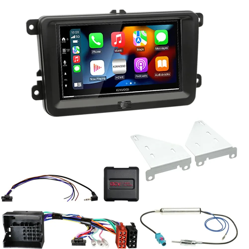 Kenwood DMX7722DABS Stereo Carplay Android Upgrade for VW Polo V (6R) 2009-2014