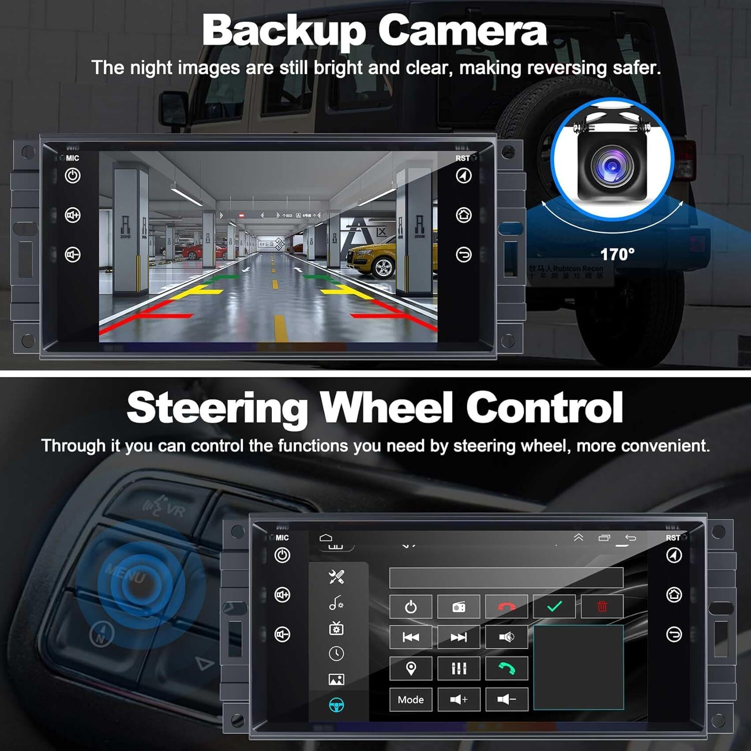For 2011-2014 Chrysler 200 Apple CarPlay Android 13 Car Stereo Radio GPS SWC 32G