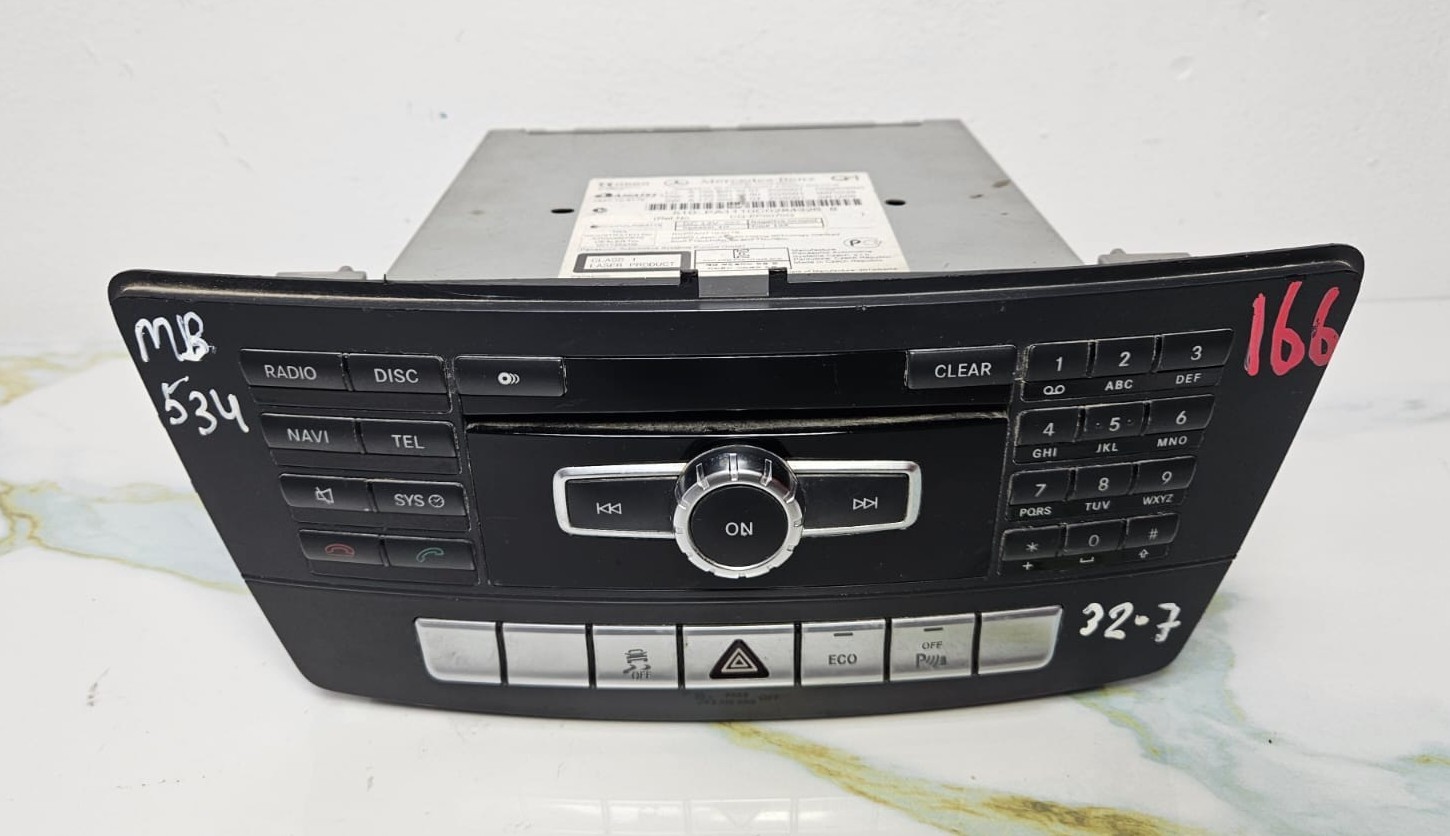12-16 Mercedes-Benz W166 ML GLE Radio Audio Head Unit CD Player A166 9003207 OEM