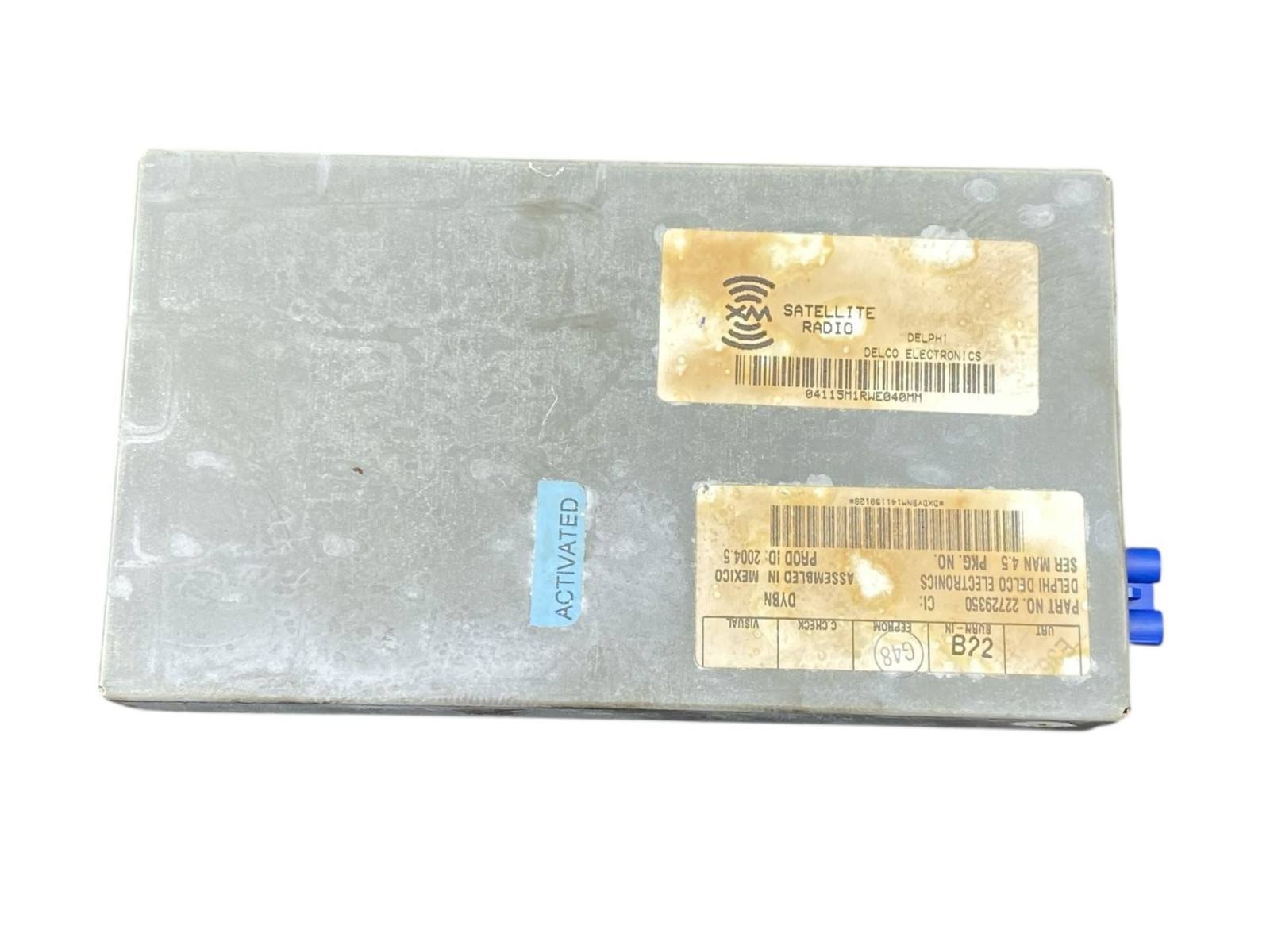 2004-2005 Cadillac XLR OEM Satellite Receiver Control Module 22729350