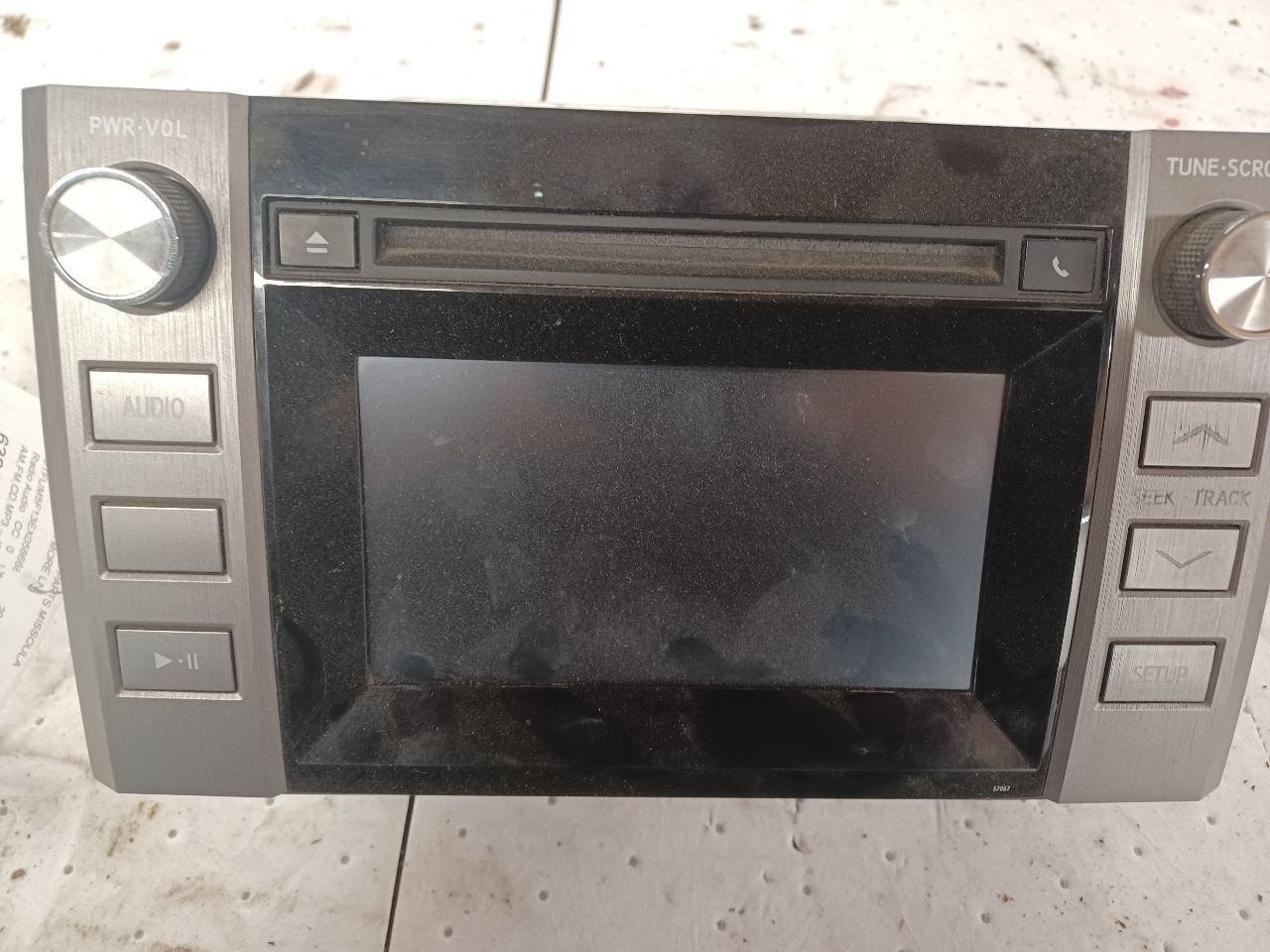 Touch Screen 7″Display W/Bluetooth Sirius XM Radio CD/AUX From 14 TUNDRA 1285893