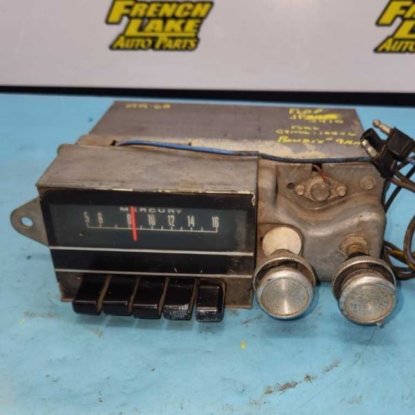 UNTESTED AM Radio “C9MA18806” Fits 1969 MERCURY 1144132