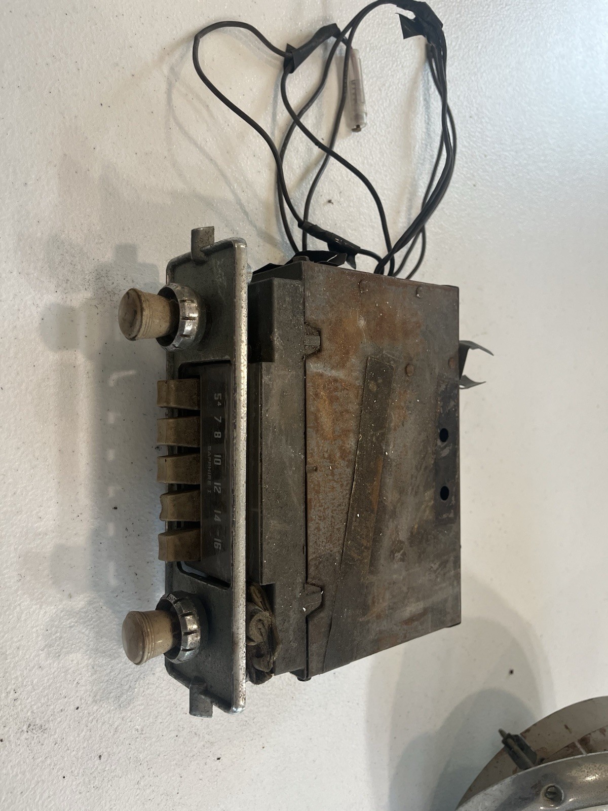 Oem Sapphire I 6 Volt AM Radio For 65 Vw Bug