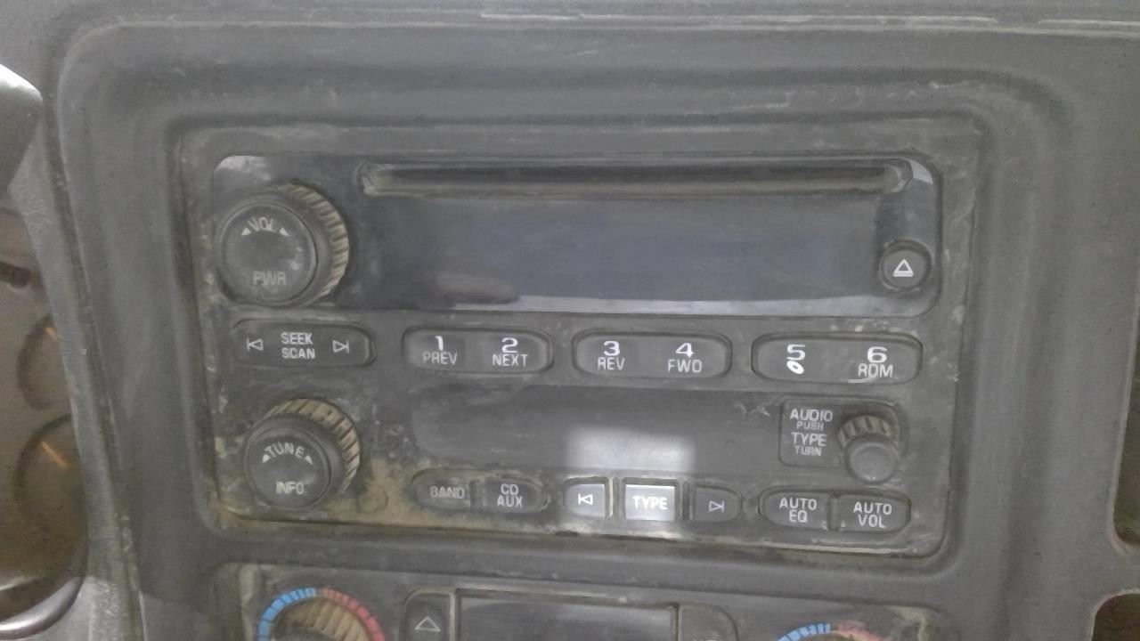 Radio Player Radio Am-fm-stereo-single CD Opt UB0 Fits 05-09 ENVOY 1150775