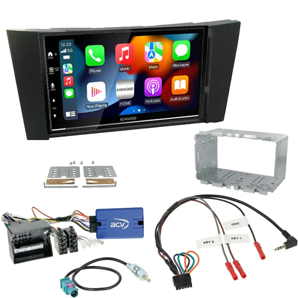 Kenwood DMX7722DABS Stereo Carplay Android Upgrade for Mercedes CLS C219 2004-10