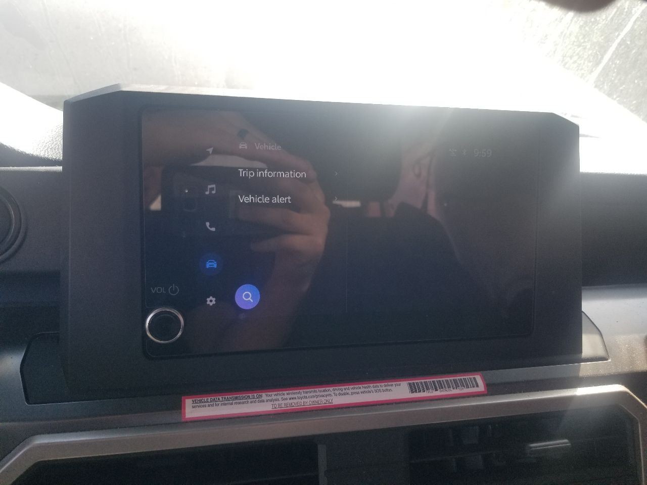 24 TOYOTA TACOMA SR5 2.4L 4X2 AUDIO RADIO DISPLAY AND RECEIVER 8.00″ SCREEN