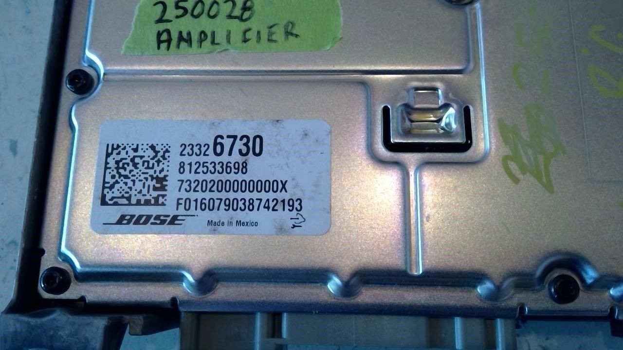 Radio Amplifier Standard Audio System 23326730 Fits 14-20 IMPALA 116173