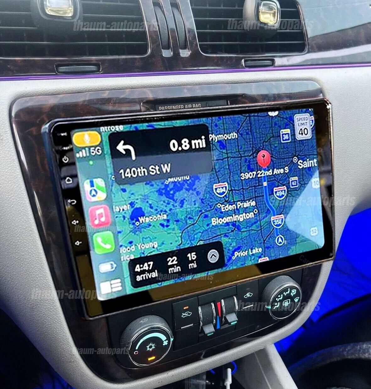10” Android 13 Carplay For Chevrolet Impala 2006-2013 Radio Head Units Player