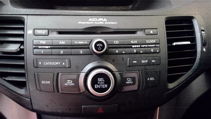 Audio Equipment Radio Receiver Assembly 4 Cylinder Fits 09-10 TSX 4592216