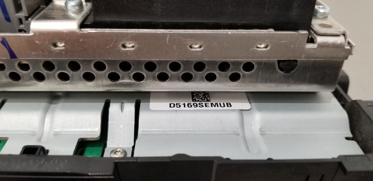 15 DODGE RAM 3500 RADIO AUDIO 5″ DISPLAY RECEIVER CONTROL PANEL 68228668AE
