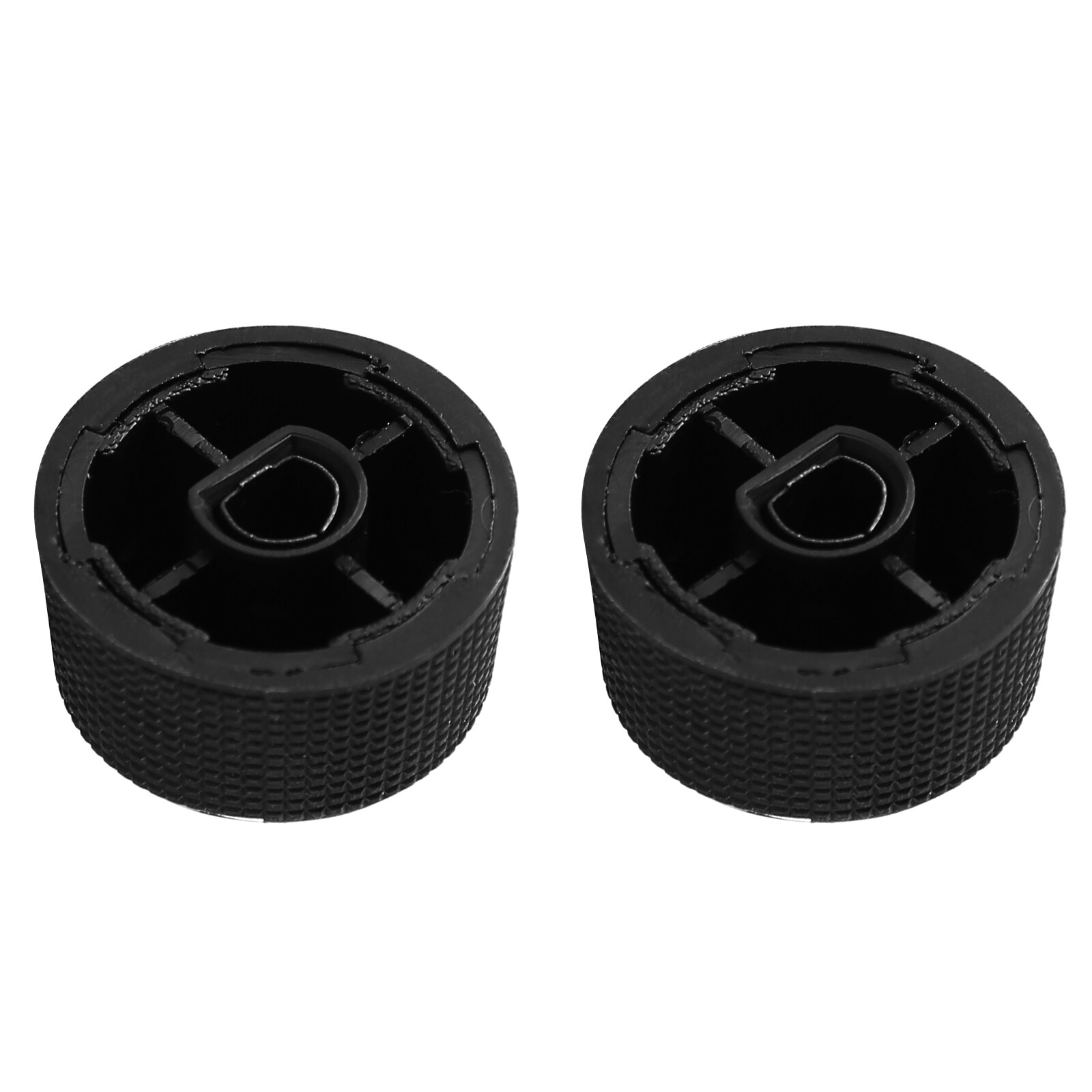 PAIR Rear Control Knobs Audio Radio FOR Escalade Enclave Tahoe Chevrolet GMC