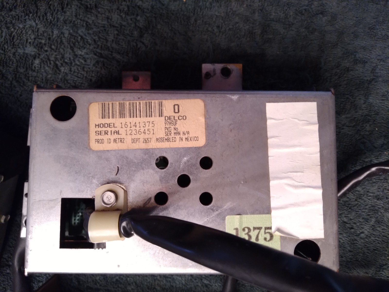 88-94, Chevy Truck Delco Radio Cassette & Amp tuner Set, Just Serviced