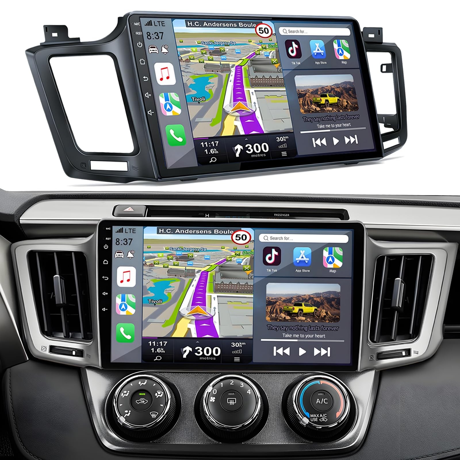 ** NEW Toyota RAV4 2013-2018 | 10.2 Inch Stereo | 8-Core | 4GB+64GB | CarPlay