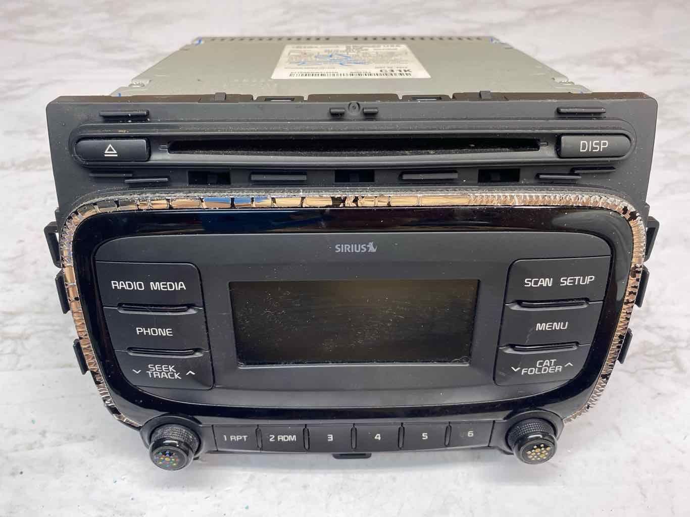 Kia Forte radio am fm 17 18 display receiver w/o navigation sed OEM 96170B0110WK