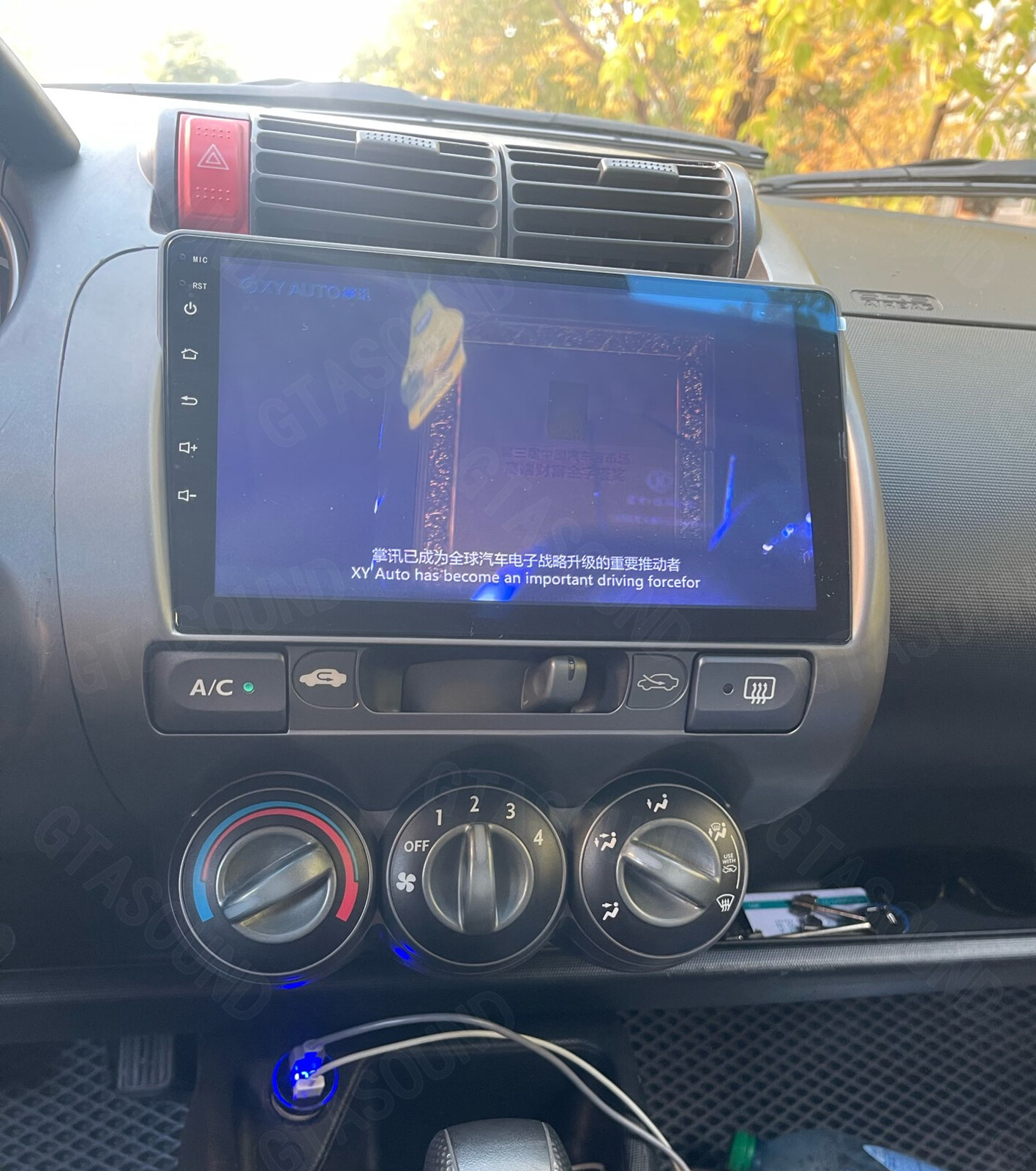 9” Car Radio Stereo GPS WiFi BT For Honda Fit Jazz 2006-2008 Carplay Android 14
