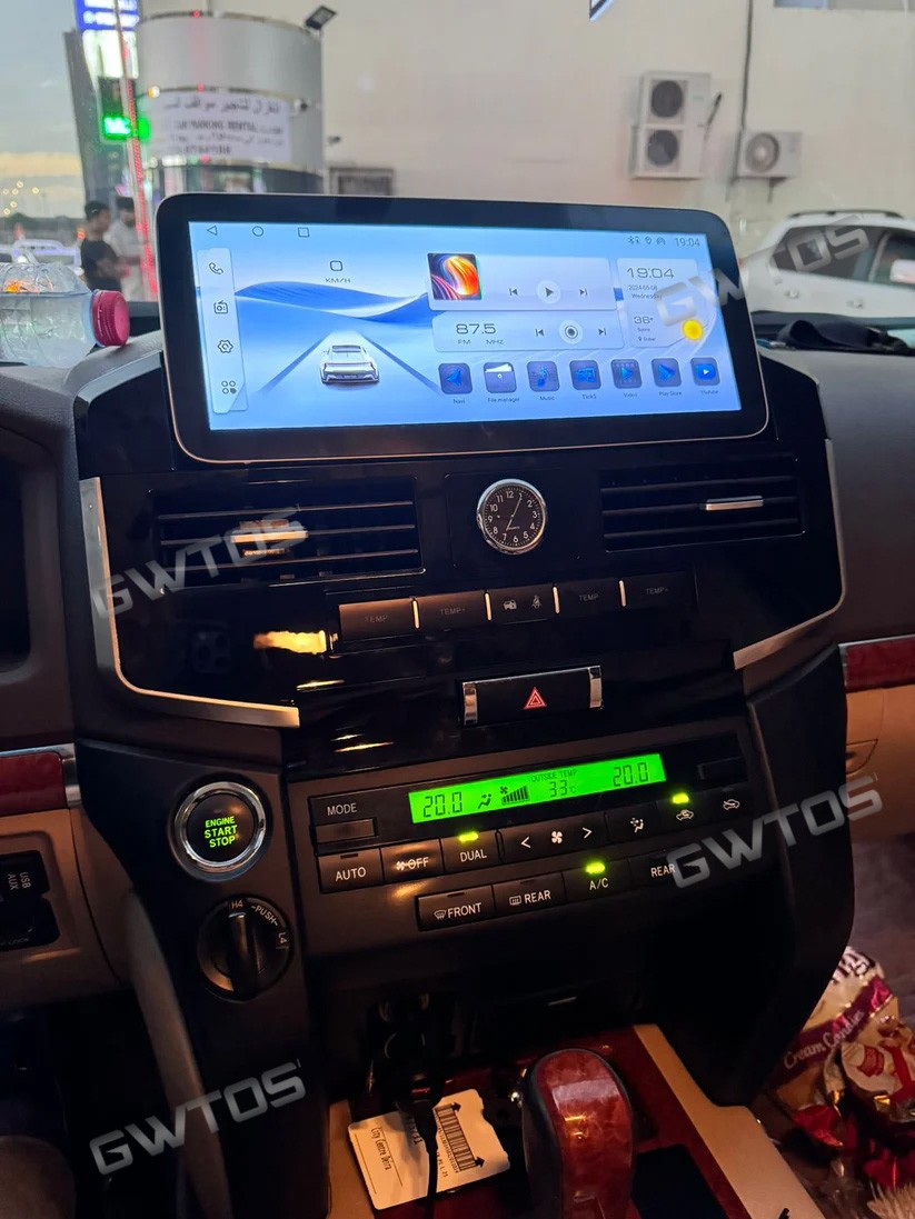 4+64G For 2007-2022 Toyota FJ Cruiser Android 15 Carplay Stereo Radio GPS 8 Core