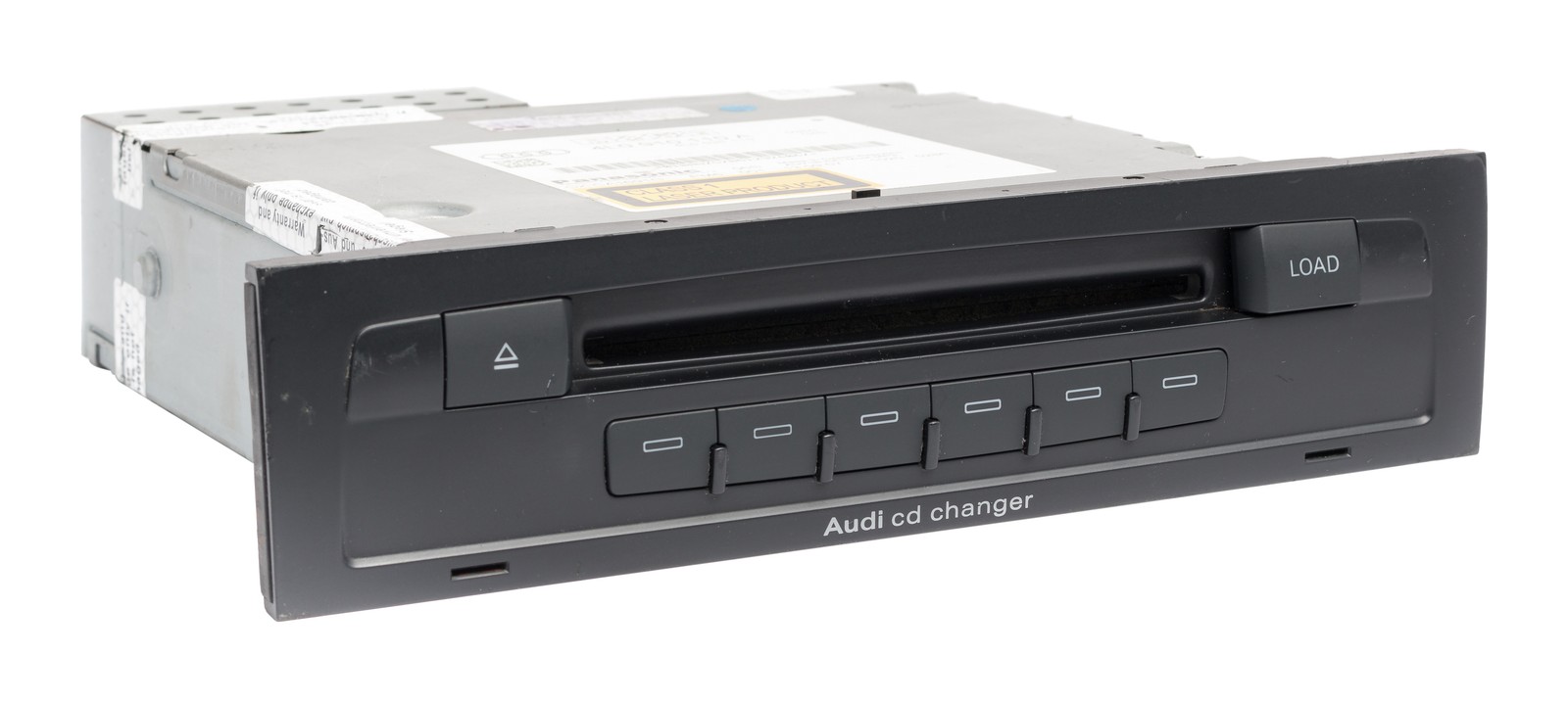 2007-11 Audi Q7 6-Disc Dash-Mounted CD Player and Changer Part Number 4L0910110A