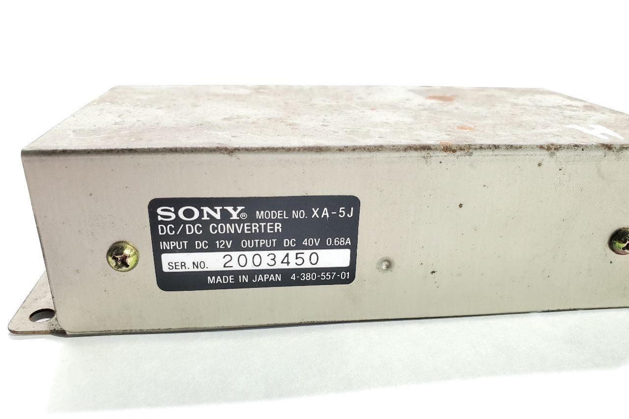 1994 Rolls Royce Silver Spur OEM Sony xtv-8 and xvm-6 Retro Monitor