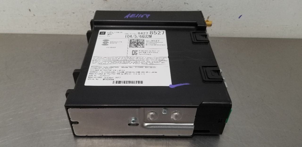 18 GMC SIERRA DENALI 1500 RADIO AUDIO RECEIVER 84278527