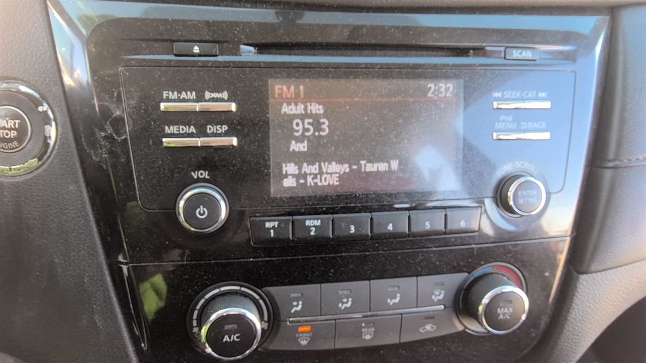 2017 Nissan Rogue Audio Equipment Radio VIN 5 1st Digit Usa Built Receiver