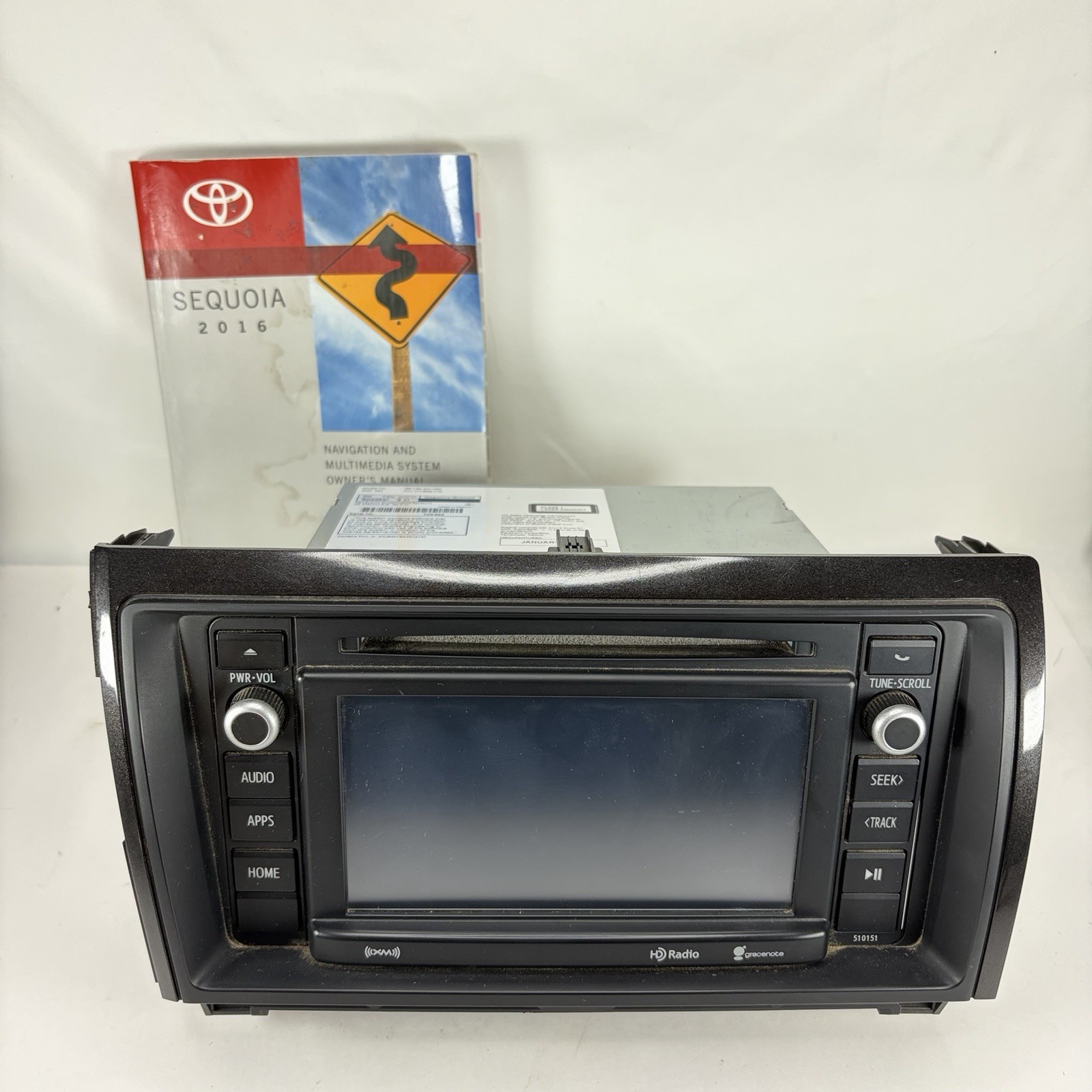 2014-2019 Toyota Tacoma OEM Entune Radio Display and Receiver Assembly w/ Manual