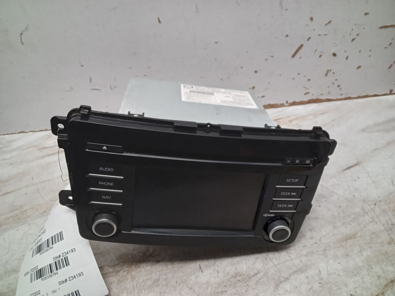 Audio Equipment Radio Receiver Bluetooth Am-fm-cd Fits 13-15 MAZDA CX-9 339784