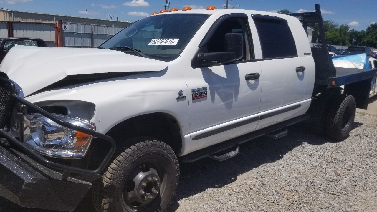 07 DODGE RAM 3500 MEGA CAB AFTERMARKET CAR PLAY RADIO AUDIO DISPLAY WITH HARNESS