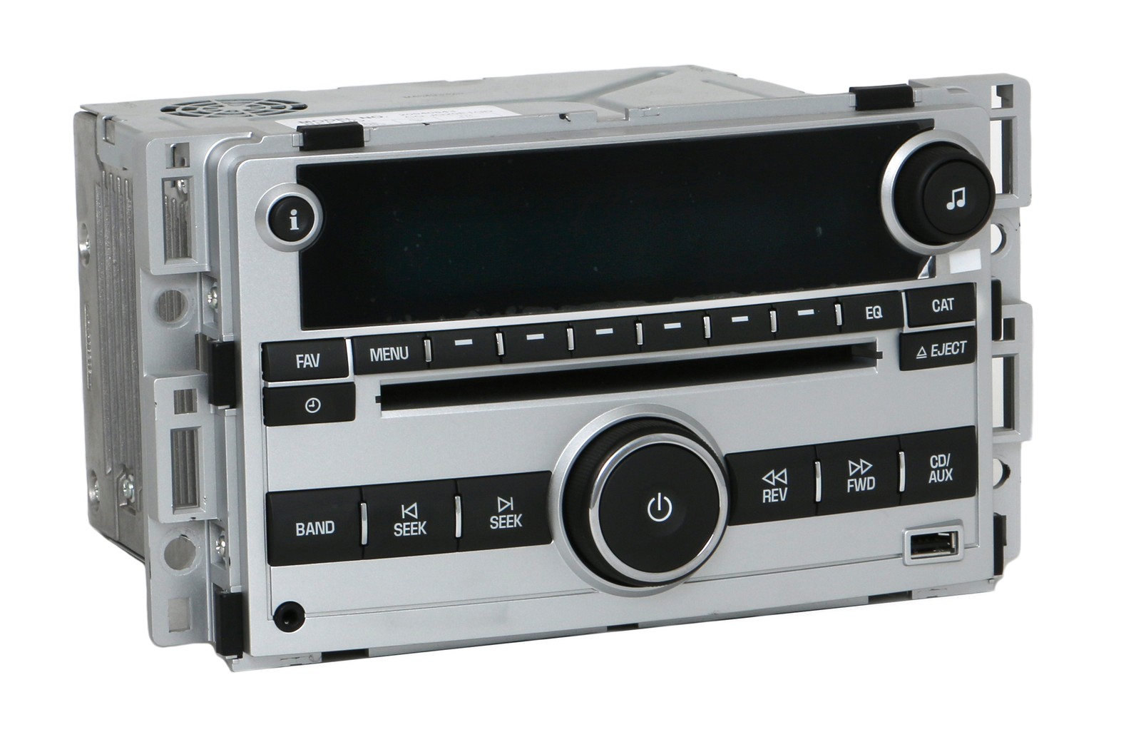 2009-12 Chevrolet Malibu AM FM Radio CD Player w Aux Bluetooth 20940843 Face UUI