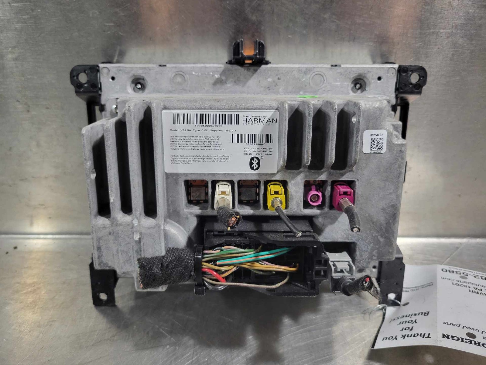 16 CHRYSLER 200 Audio & Visual Equip.(radio)