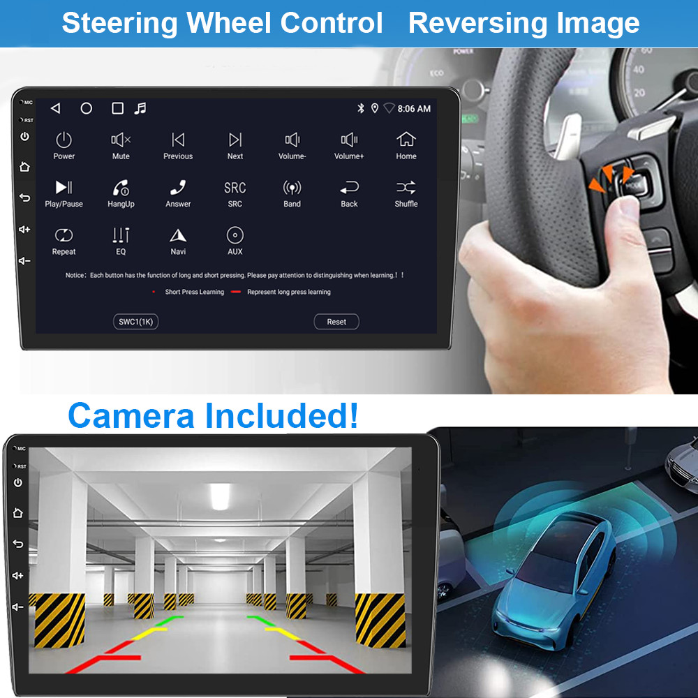 9″ For Ford F150 2009-2014 Android 13 Carplay Car Stereo Radio WiFi GPS Navi+CAM